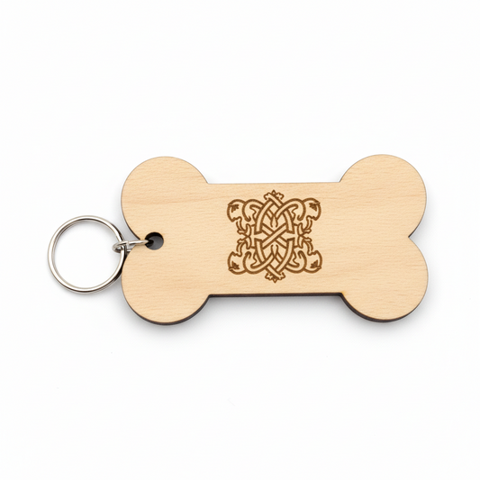 Custom MDF Keychain