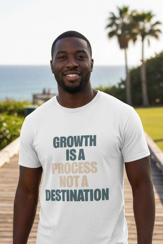 Growth Is a Process Inspirational Graphic Tee